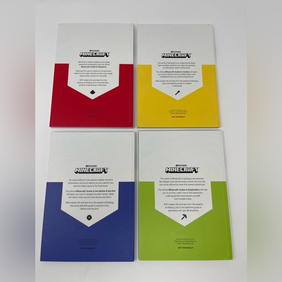 MINECRAFT: Four (4) Book Guide Collection Box Set - Picture 3 of 8